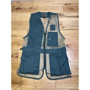 VTG 10x Vest Adult Medium Green Mesh Hunting Americas Finest Sport Clothing 10-X